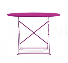 Итальянские Уличные столы - Стол обеденный Flower Round table 105 Итальянские Уличные столы - Стол обеденный Flower Round table 105 фабрика Ethimo