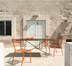 Итальянские Уличные столы - Стол обеденный Flower rectangular table 160x80cm Итальянские Уличные столы - Стол обеденный Flower rectangular table 160x80cm фабрика Ethimo