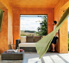 Итальянские Уличная мебель - Диван Cube Sofa фабрика Ethimo