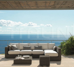 Итальянские Уличная мебель - Пуф Cube footstool фабрика Ethimo