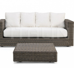 Итальянские Уличные столики - Журнальный столик Cube square coffee table Итальянские Уличные столики - Журнальный столик Cube square coffee table фабрика Ethimo