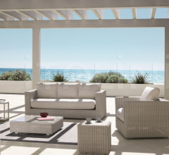 Итальянские Уличные столики - Журнальный столик Cube rectangular coffee table Итальянские Уличные столики - Журнальный столик Cube rectangular coffee table фабрика Ethimo