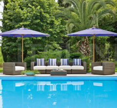 Итальянские Уличные столики - Журнальный столик Cube rectangular coffee table Итальянские Уличные столики - Журнальный столик Cube rectangular coffee table фабрика Ethimo