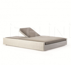 Итальянские Уличные шезлонги - Шезлонг Cube double sunbed Итальянские Уличные шезлонги - Шезлонг Cube double sunbed фабрика Ethimo