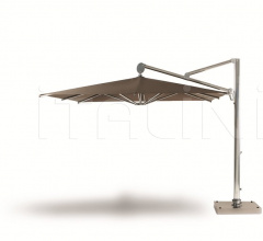 Итальянские Аксессуары для интерьера - Зонт Freedom square umbrella 3x3m Итальянские Аксессуары для интерьера - Зонт Freedom square umbrella 3x3m фабрика Ethimo