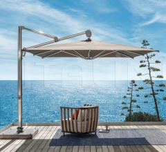 Итальянские Аксессуары для интерьера - Зонт Freedom square umbrella 3x3m Итальянские Аксессуары для интерьера - Зонт Freedom square umbrella 3x3m фабрика Ethimo