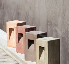 Итальянские Уличные светильники - Светильник Step square path lamp фабрика Ethimo